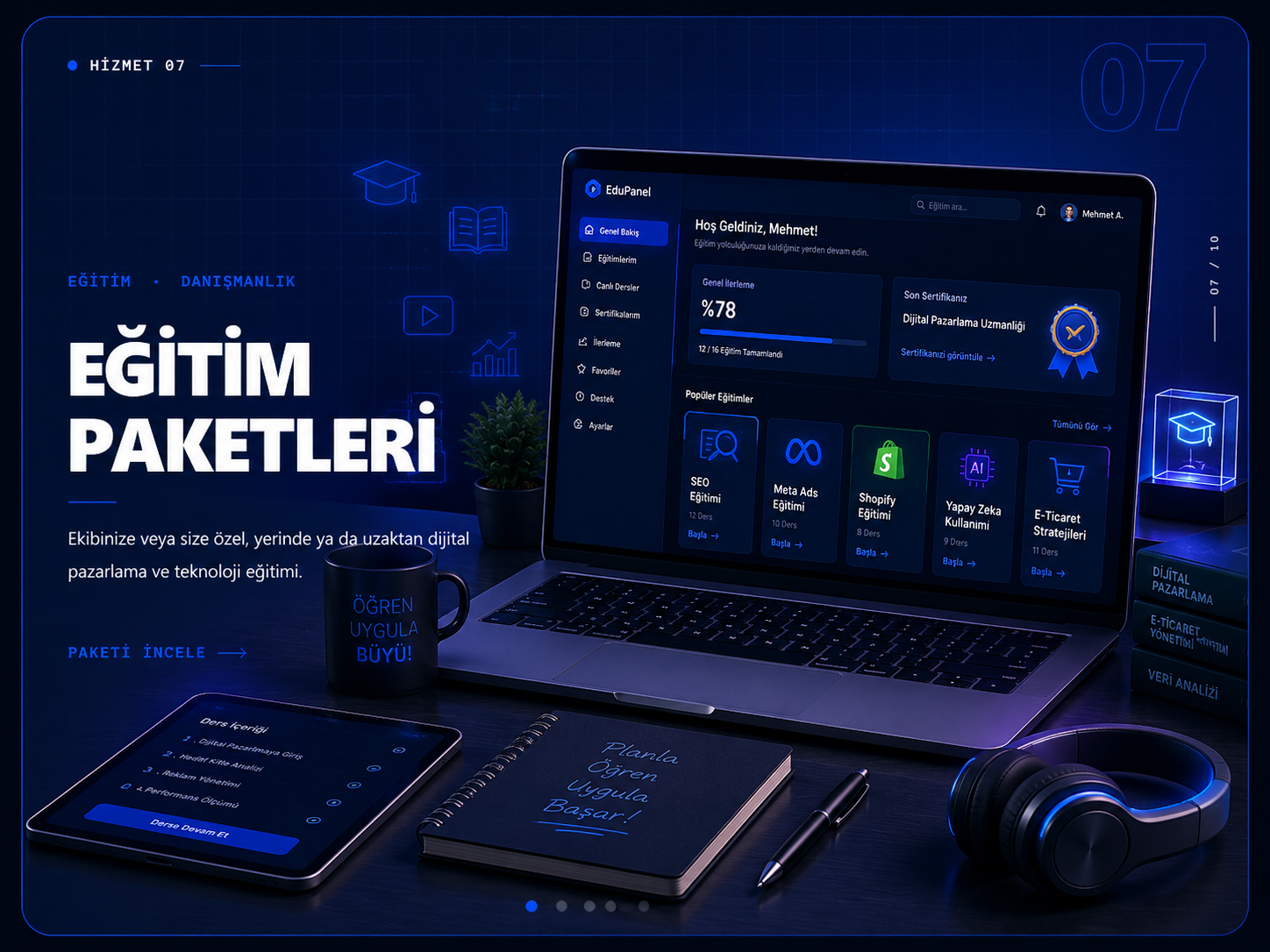 Eğitim Paketleri hizmet paketi